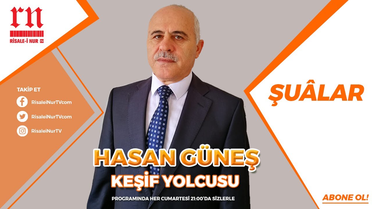 Arş. Yazar Hasan Güneş (İstanbul) • Şuâlar (6), 2. Şuâ, Allah Birdir, Ortağı Yoktur •Risale-i Nur TV