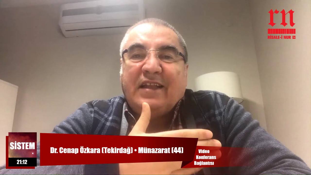 Dr. Cenap Özkara (Tekirdağ) • Münazarat (44) • Risale-i Nur TV