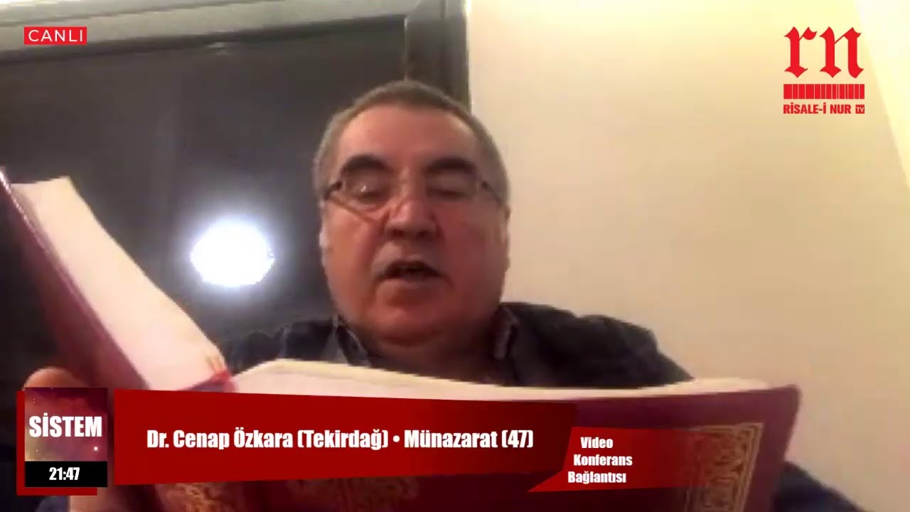 Dr. Cenap Özkara (Tekirdağ) • Münazarat (46) • Risale-i Nur TV