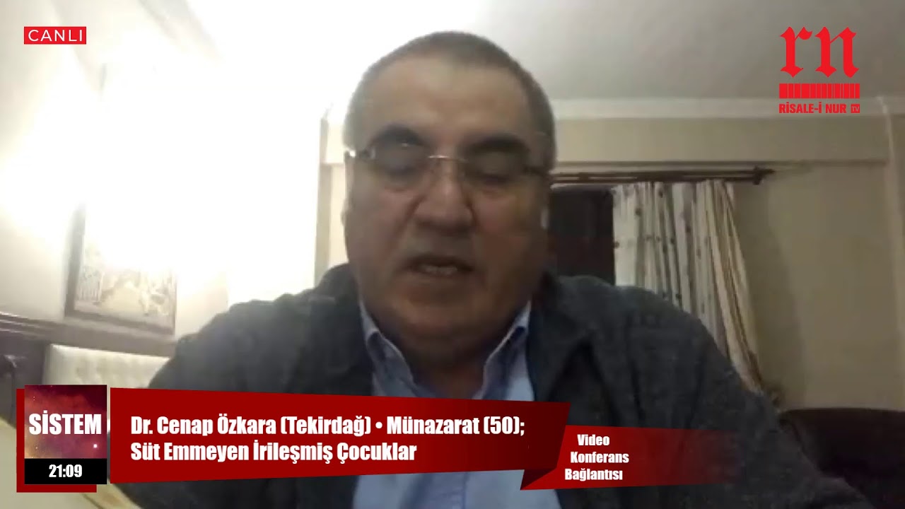 Dr. Cenap Özkara (Tekirdağ) • Münazarat (50); Süt Emmeyen İrileşmiş Çocuklar • Risale-i Nur TV